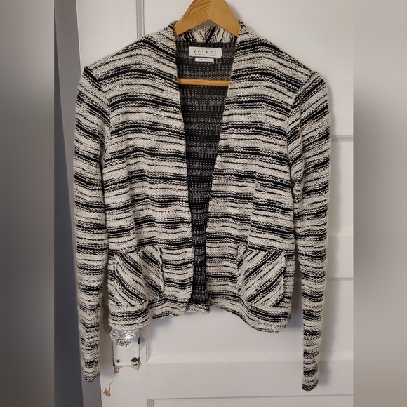 Velvet by Graham Spencer Knit Blazer / Jacket - Size Small - Picture 1 of 4